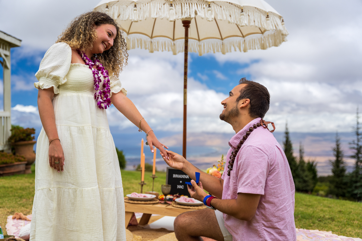 Proposal portrait engagement yes